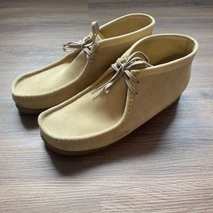 Clark’s Original Wallabees boot in maple suede size US 14